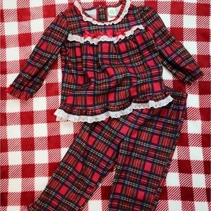 Vintage 2T Christmas Pajamas